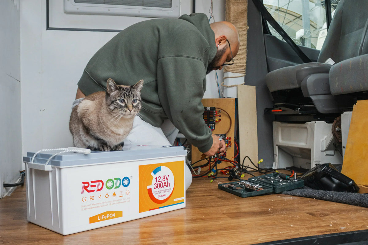 Dejó de preocuparnos la energía mejorando eléctrica con batería LiFePO4 12v 300ah