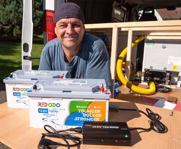 12V 100Ah H190 con Bluetooth