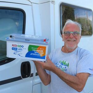 12V 100Ah H190 con Bluetooth