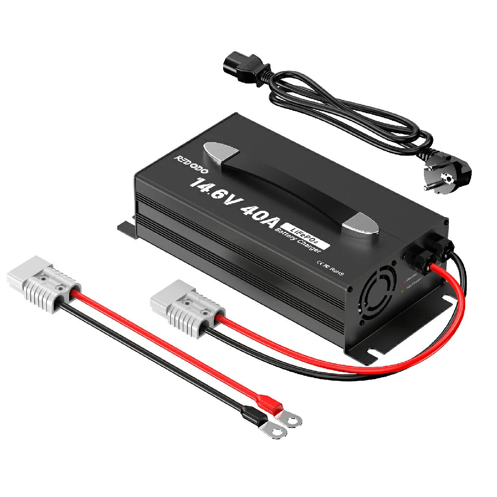 Redodo Power Cargador Litio LiFePO4 12V 40A Update - Producto