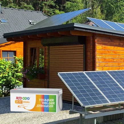 24V 200Ah Batería Solar