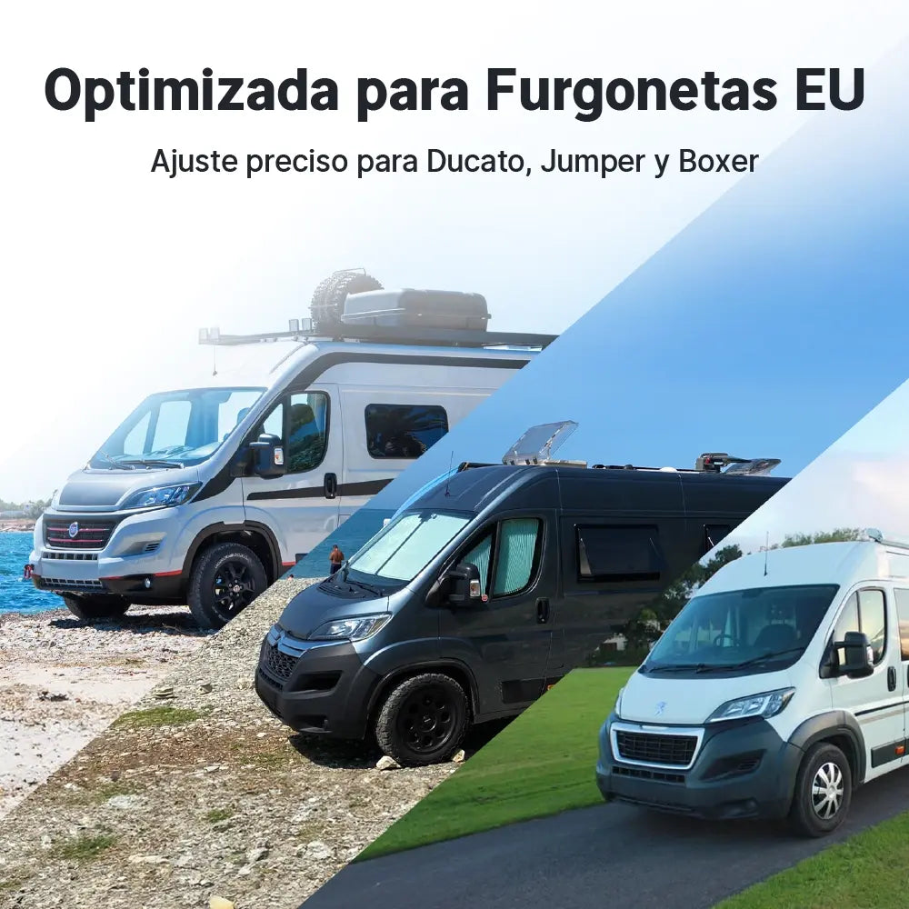 Redodo Batería de LiFePO4 12V 320Ah W190 con Bluetooth Ajuste para Ducato Jumper y Boxer